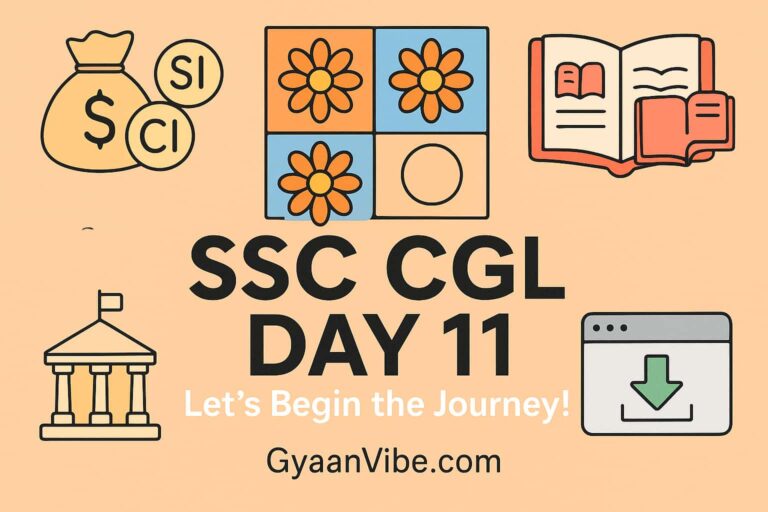 SSC CGL PREPARATION DAY 11