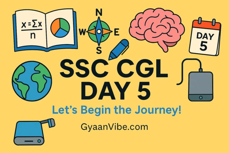 SSC CGL PREPARATION DAY 5