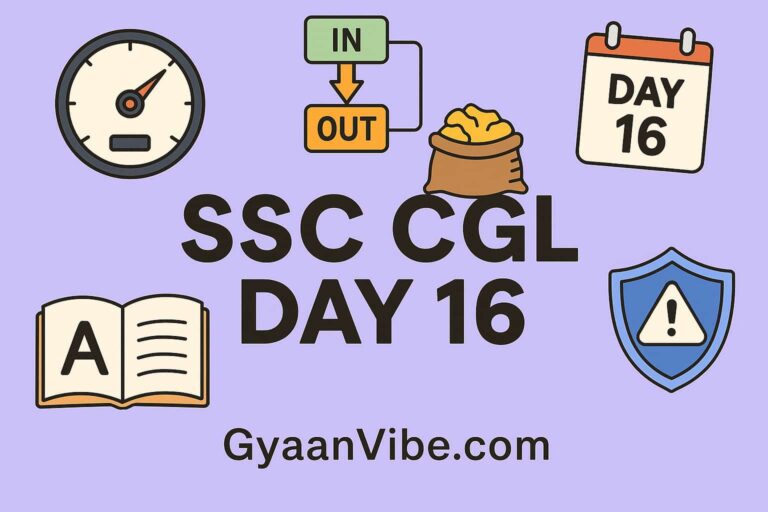 SSC CGL PREPARATION DAY 16