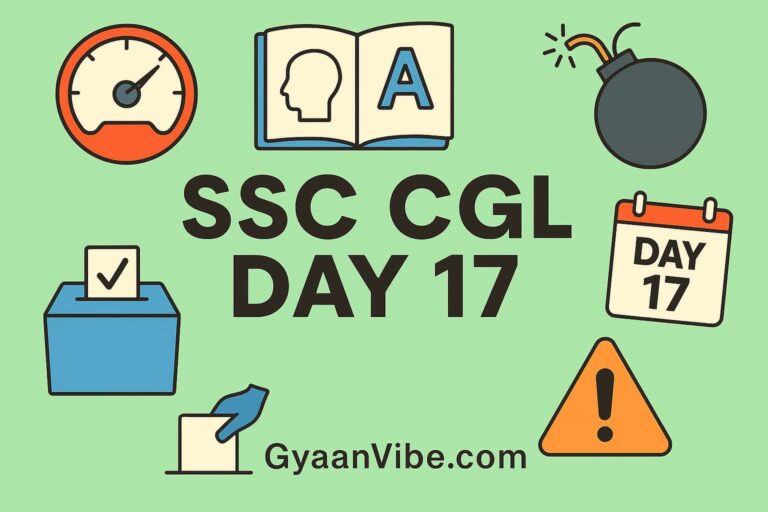 SSC CGL PREPARATION DAY 17