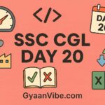 SSC CGL PREPARATION DAY 20